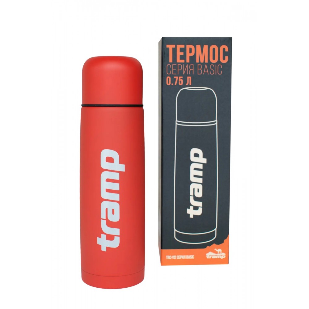 Термос Tramp Basic 0,75 литра красный.