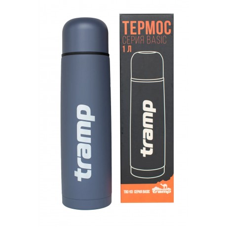 Термос Tramp Basic 1 литр серый.