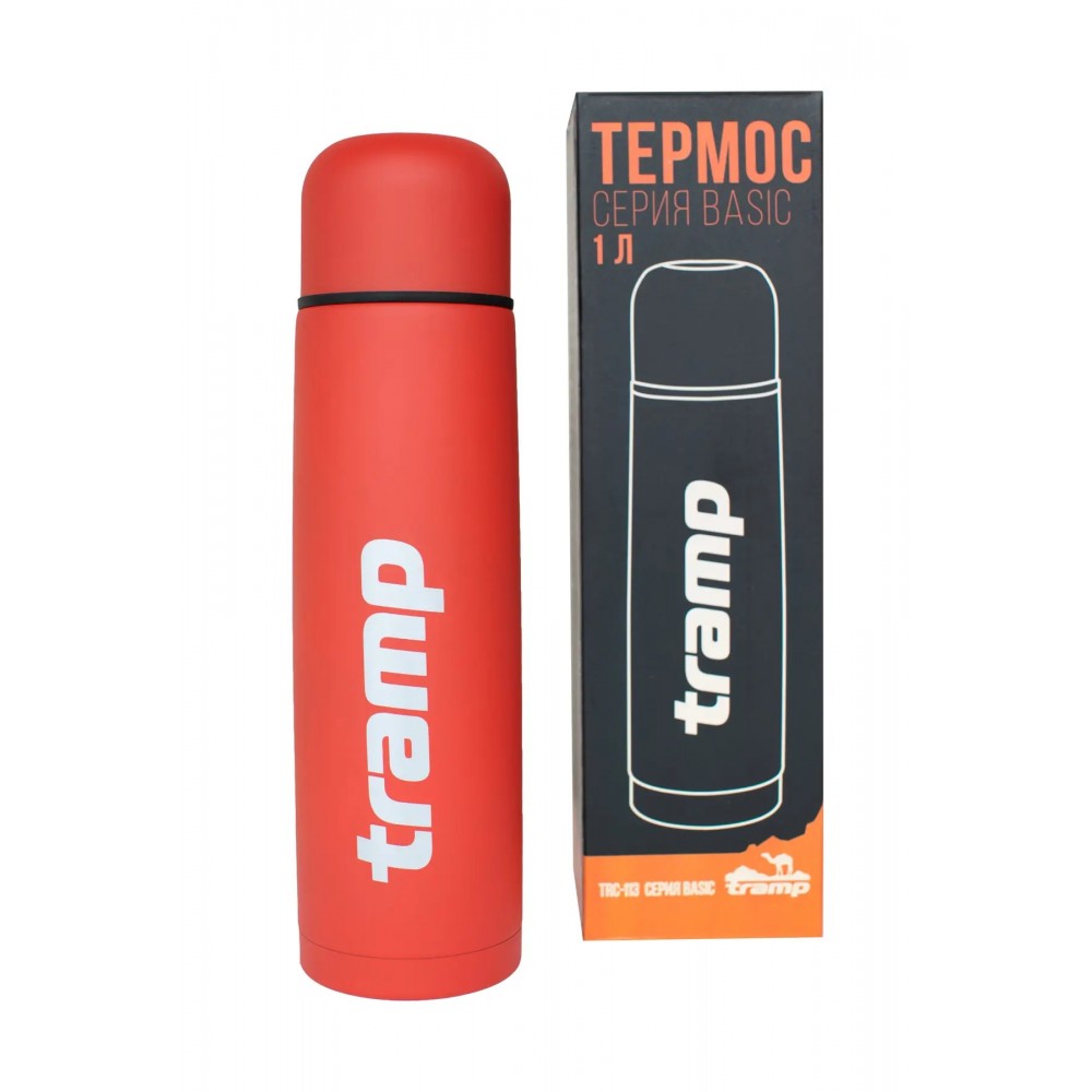 Термос Tramp Basic 1 литр красный.