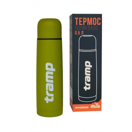 Термос Tramp Basic 0,5 литра оливковий. 